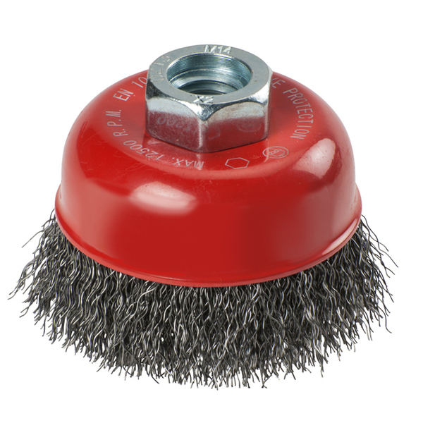 JWW73010 3X5/8-11 CABLE CRIMPED WIRE CUP BRUSH