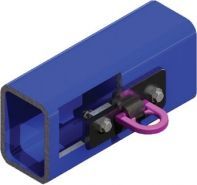 LNABQRC050-H M12 (1/2") BOXBOLT® RIGGING CLAMP ASSEMBLY, HORIZONTAL ORIENTATION BQRC050-H