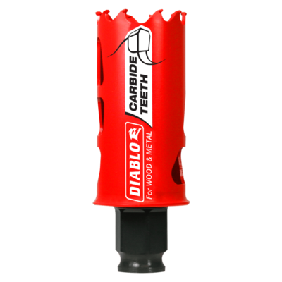 DIABLODHS1250CT 1-1/4" CARBIDE HOLESAW