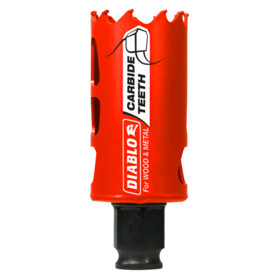 DIABLODHS1375CT 1-3/8" CARBIDE HOLESAW