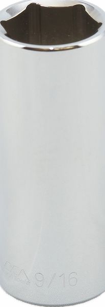 BBPS15118 1/4" Drive SAE Socket 9/16" - 1/4" Dr. 6 Pt. SAE Deep Socket Deep