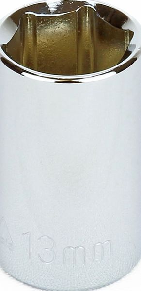 BBPS20013 3/8" Drive Metric Socket 13MM - 3/8" Dr. 6 Pt. Metric Socket Standard