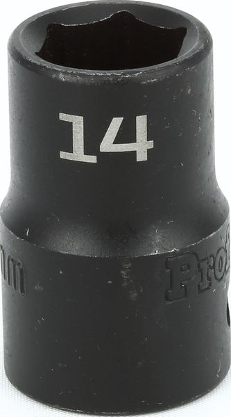 BBPS33014 Impact 1/2" Drive Metric Socket 14MM -1/2" Dr. 6 Pt. Metric Impact Socket  Impact