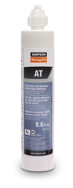 SSTAT10 SIMPSON STRONG-TIE 10OZ ACRYLIC-TIE WITH NOZZLE 1 PART TUBE