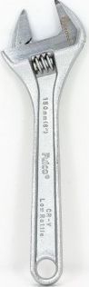 BBPT05052 Proferred Standard Adjustable Wrench, Chrome Finish 6" Length Chrome Finish