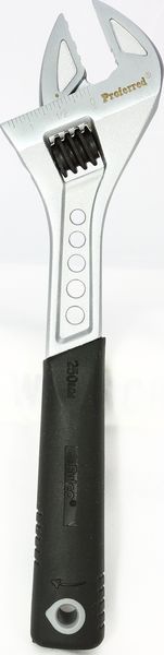 BBPT06004 Proferred Tiger Paw Adjustable Wrench w/ Padded Handle, Matte Finish 10" Length Matte Finish