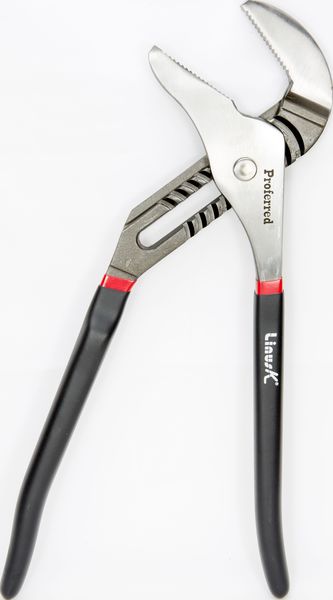 BBPT16004 Proferred Straight Jaw Groove Joint Pliers, Coated Grip 16" Length