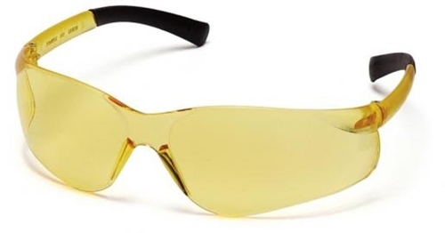 SAFETYS2530S ZTEK AMBER LENS SAFETY GLASSES #2