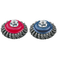 6X.020 TWIST KNOT WIRE WHEEL 1/2-5/8 ARB