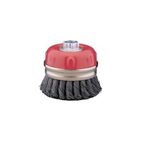 2-3/4X5/8-11 S/S KNOT CUP BRUSH W/GUARD