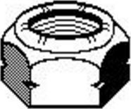1/4-20 NYLON INSERT LOCKNUT GR8 YZ