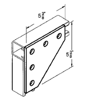 1-7/8X2&quot; 2 HOLE CORNER ANGLE