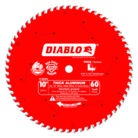 10&quot; 60T 5/8 ARBOR THICK ALUMINUM CUTTING SAW BLADE