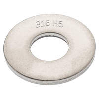 #4 FLAT WASHER 316 S/S