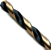 1/8 JOBBER DRILL 135PT BLACK &amp; GOLD