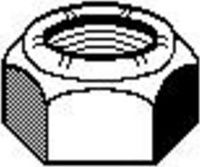#10-24 NYLON INSERT WAX LOCKNUT S/S