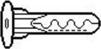 10-12 PLASTIC ANCHOR 1/4X1-1/4 GREEN