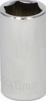1/4&quot; Drive Metric Socket 9MM - 1/4&quot; Dr. 6 Pt. Metric Socket Standard