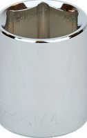 3/8&quot; Drive SAE Socket 3/4&quot; - 3/8&quot; Dr. 6 Pt.SAE Socket Standard