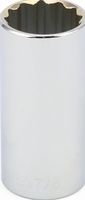 3/8&quot; Drive SAE Socket 7/8&quot; - 3/8&quot; Dr. 12 Pt.SAE Deep Socket  Deep