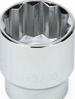 1/2&quot; Drive SAE Socket 1-3/16&quot; - 1/2&quot; Dr. 12 Pt. SAE Socket Standard
