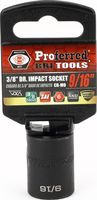 Impact 3/8&quot; Drive SAE Socket 9/16&quot; - 3/8&quot; Dr. 6 Pt. SAE Impact Socket Impact