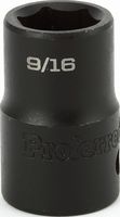 Impact 1/2&quot; Drive SAE Socket 9/16&quot; - 1/2&quot; Dr. 6 Pt. SAE Impact Socket Impact