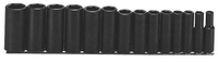 USA Impact SAE Socket Set ARM 14 Piece 1/2&quot; Dr. SAE 6 Point Deep Impact Socket Set Deep Impact