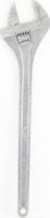 Proferred Standard Adjustable Wrench, Chrome Finish 24&quot; Length Chrome Finish