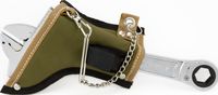 BBPT10001 Proferred Mining Adjustable Wrench w/ Hammer, Chrome Finish 12" Length Chrome Finish