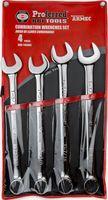 PROFERRED COMBINATION WRENCH SET (4 PCS) 1-5/16&quot;, 1-3/8&quot;, 1-7/16&quot;, 1-1/2&quot; 4 PIECE SET