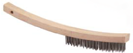 JWW82310 WOODEN HANDLE SCRATCH BRUSH STEEL