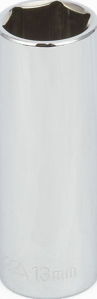 BBPS16113 1/4" Drive Metric Socket 13MM - 1/4" Dr. 6 Pt. Metric Deep Socket Deep
