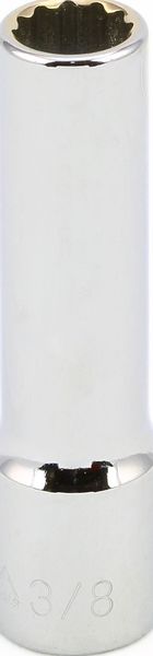 BBPS19312 3/8" Drive SAE Socket 3/8" - 3/8" Dr. 12 Pt.SAE Deep Socket  Deep