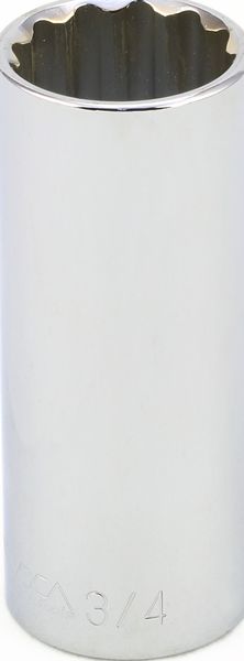 BBPS19324 3/8" Drive SAE Socket 3/4" - 3/8" Dr. 12 Pt.SAE Deep Socket  Deep