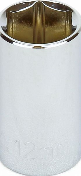 BBPS20012 3/8" Drive Metric Socket 12MM - 3/8" Dr. 6 Pt. Metric Socket Standard