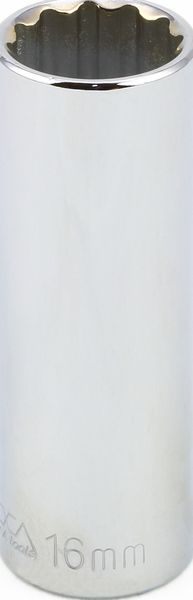 BBPS20316 3/8" Drive Metric Socket 16MM - 3/8" Dr.12 Pt. Metric Deep Socket Deep