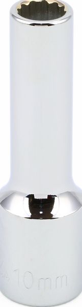 BBPS24310 1/2" Drive Metric Socket 10MM - 1/2" Dr. 12 Pt. Metric Deep Socket Deep