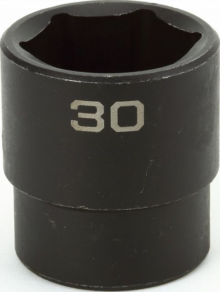 BBPS33030 Impact 1/2" Drive Metric Socket 30MM -1/2" Dr. 6 Pt. Metric Impact Socket  Impact