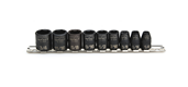 BBPS57001 USA 3/8" Drive Impact SAE Socket Set ARM 9 Piece 3/8" Dr. SAE 6 Point Impact Socket Set Impact