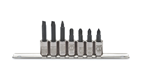 BBPS61004 USA 3/8" Drive Bit Socket Sets ARM 7 Piece 3/8" Dr. Slot / Phil Bit Socket Set Slot / Phil Bit