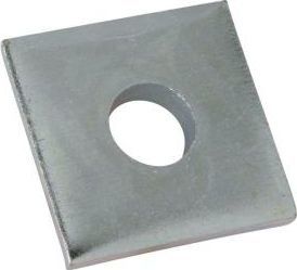 FWSQ16048006PD 1" BOLT SIZE SQ. WASHER 3" SQ. 3/8THK. PLAIN DOMESTIC