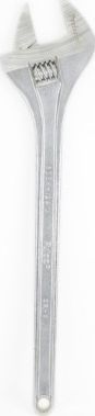 BBPT05019 Proferred Standard Adjustable Wrench, Chrome Finish 24" Length Chrome Finish
